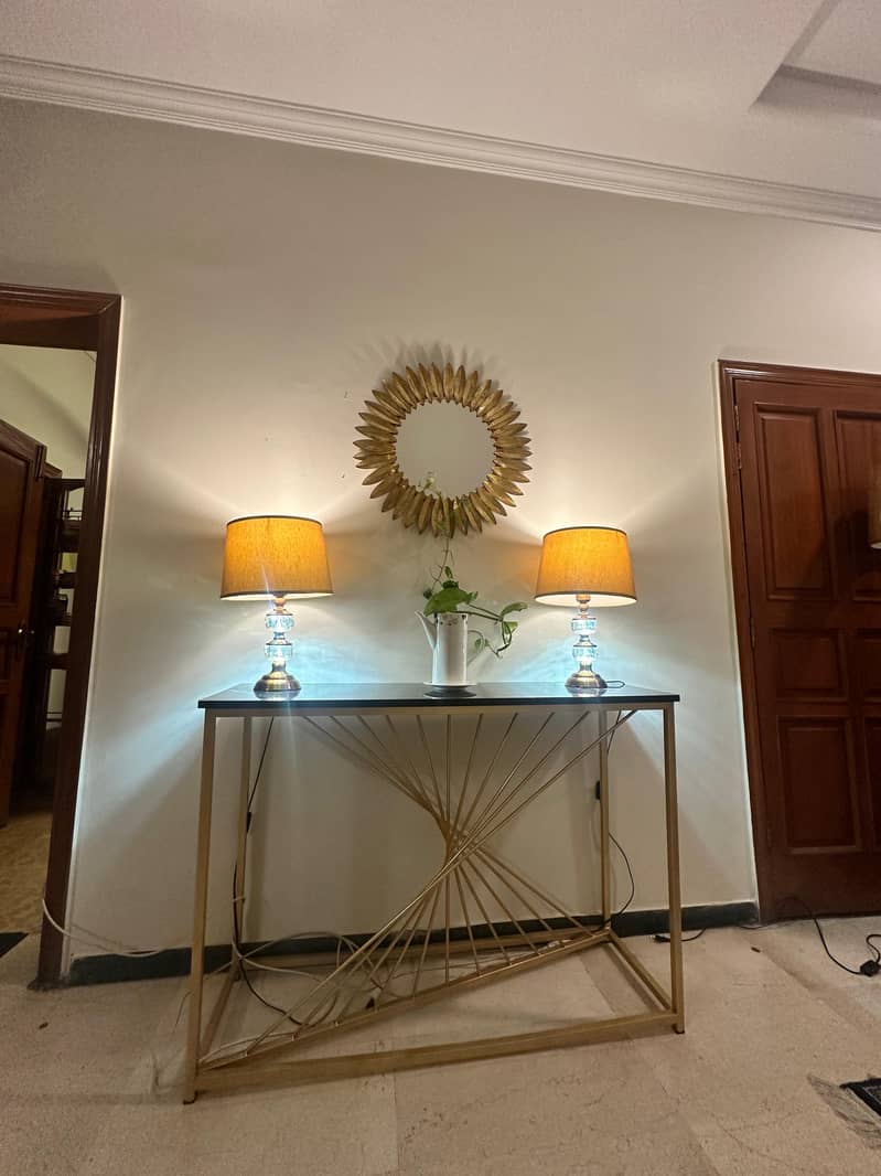 LUXURY CONSOLE TABLE SET 3