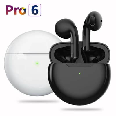 TWS Pro 6 Wireless Earbuds | Brand New | Bluetooth 5.0
