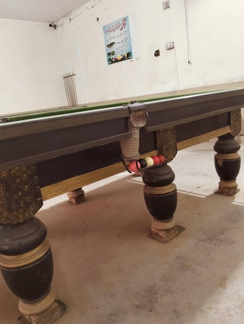 Snooker table 5/10 2