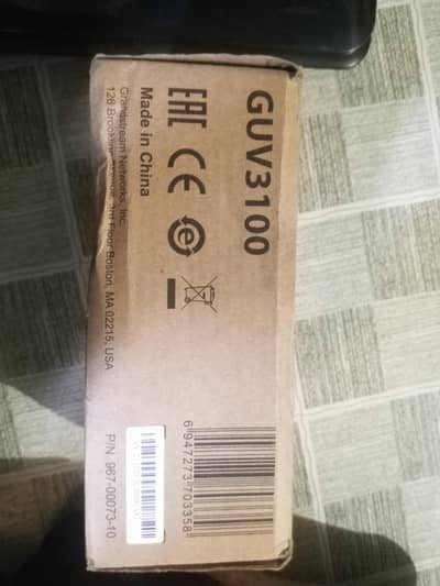 webcame GUv3100 grandstream