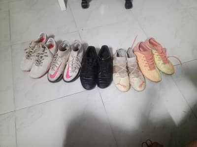 Football shoes sale!! Nike , adidas and puma.