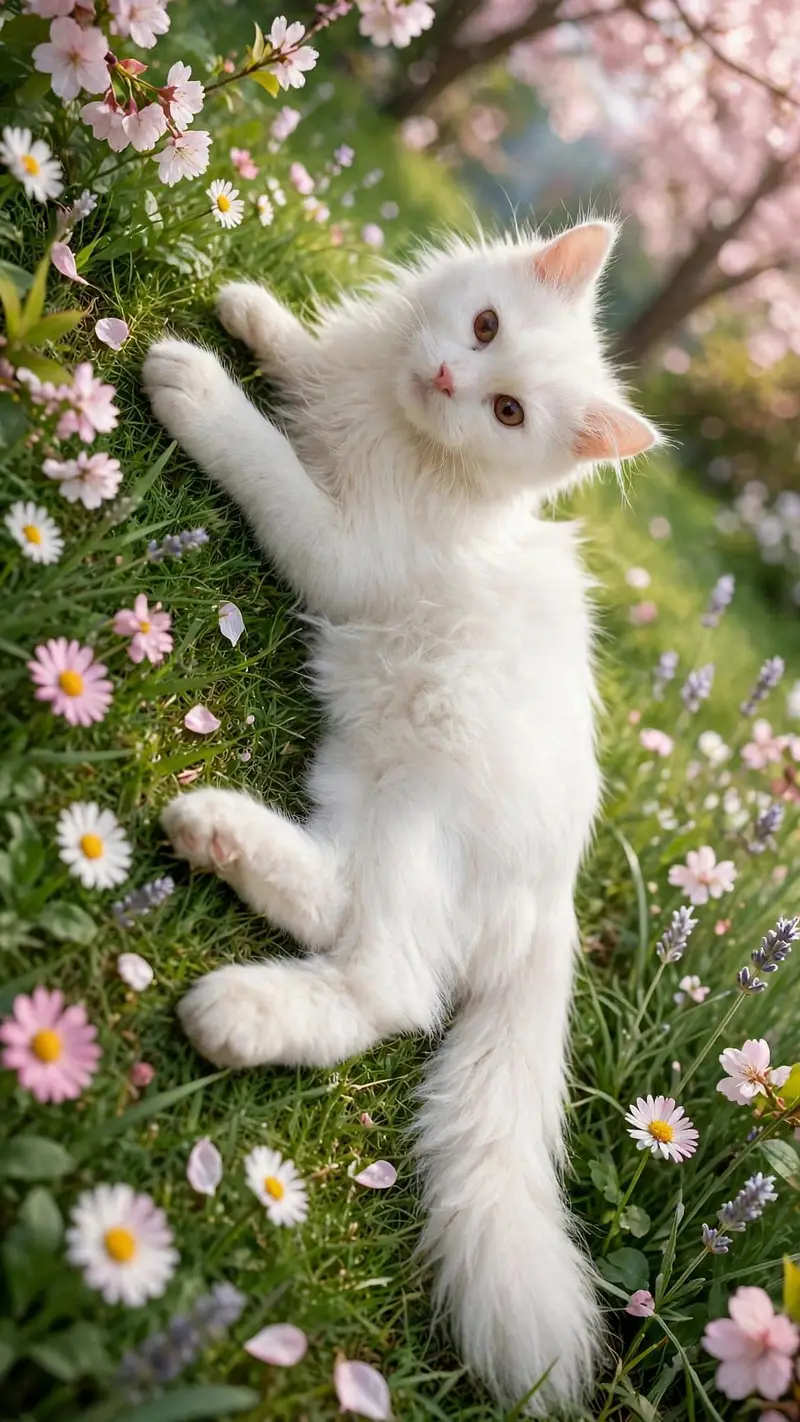 persian white cat — photo 2