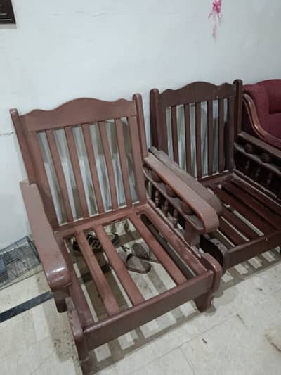 2 sofa set used condition urgent sale