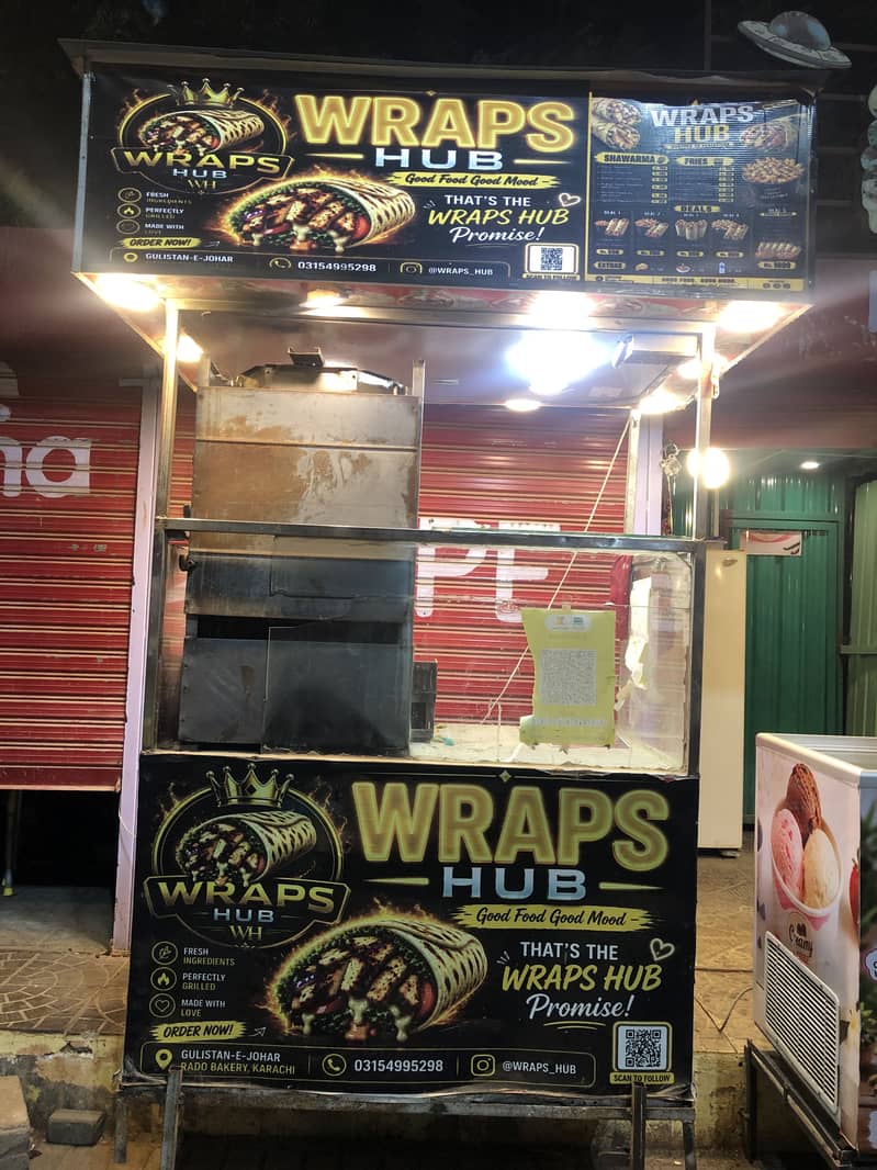 Shawarma stall 1
