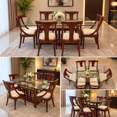 Premium Wooden Dining Set
