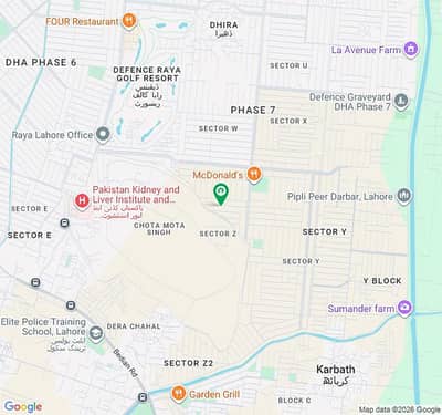 1 Kanal Plot for Sale in DHA Lahore DP, Pole Clear, Direct 150 Ft Road Access