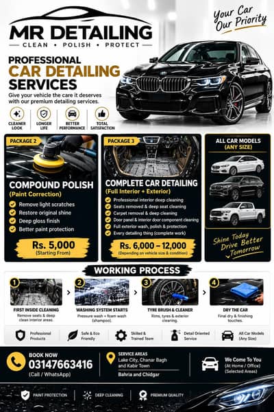 car wash detailing