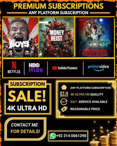 RS : 300 ( 4k ultra HD screen monthly ]