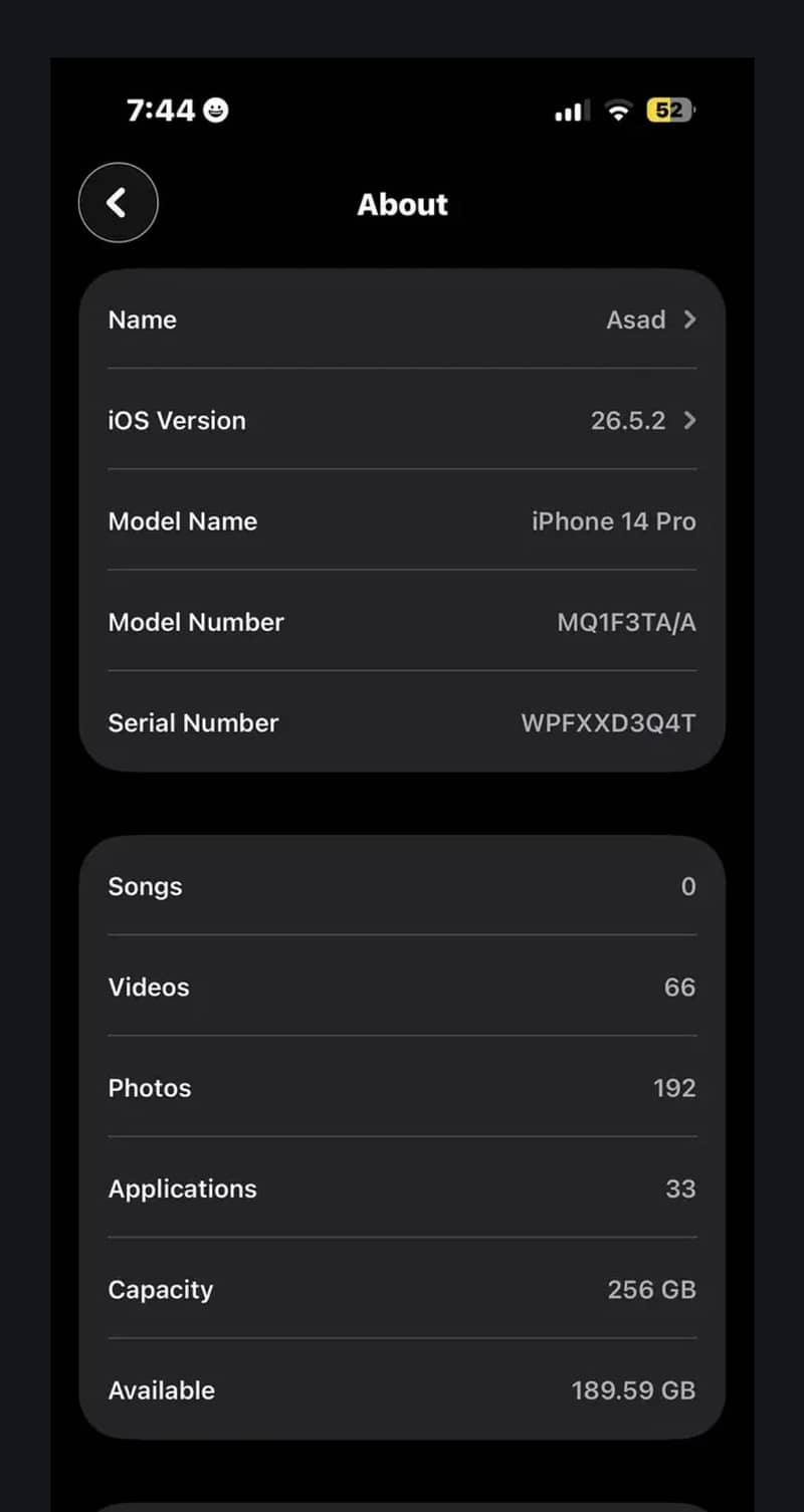 Apple iPhone 14 Pro 6