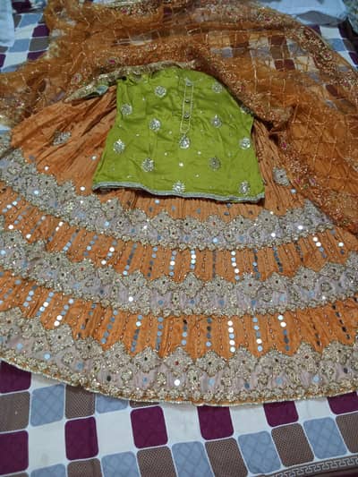 Beautiful Mehndi Lehenga for Women | Elegant Wedding & Festive Wear