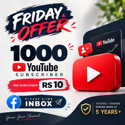 YouTube Channel Growth & Suscriber Services