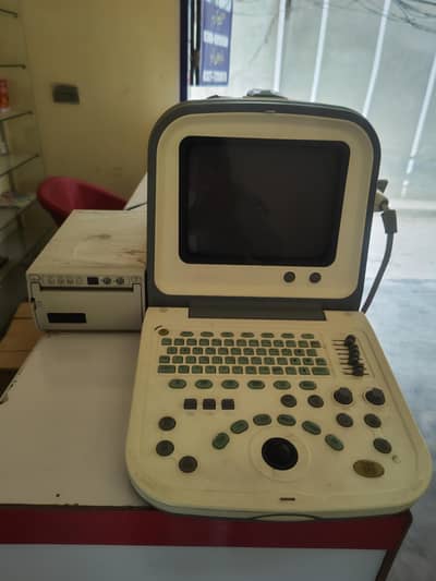 ultrasound machine Japanese hy5510 with Mitsubishi new printer