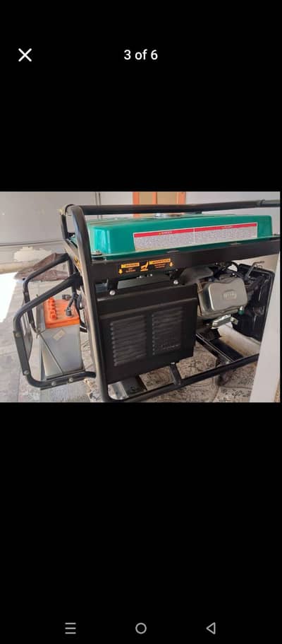 Jasco J6500S Generator | 5.5kv | Used as new
