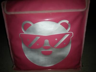 new bag foodpanda bag urgent jarurat hai
