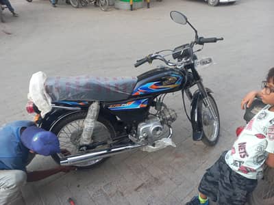 New United US70 cc bike for sale | Zero Meter | Only 35 km driven