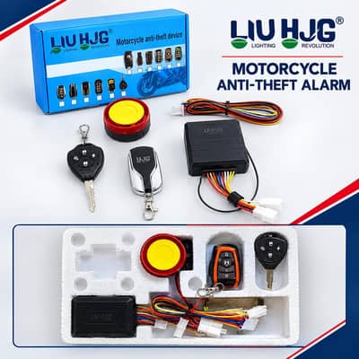 LIU HJG Bike Security Alarm & Anti-Theft Sensor System