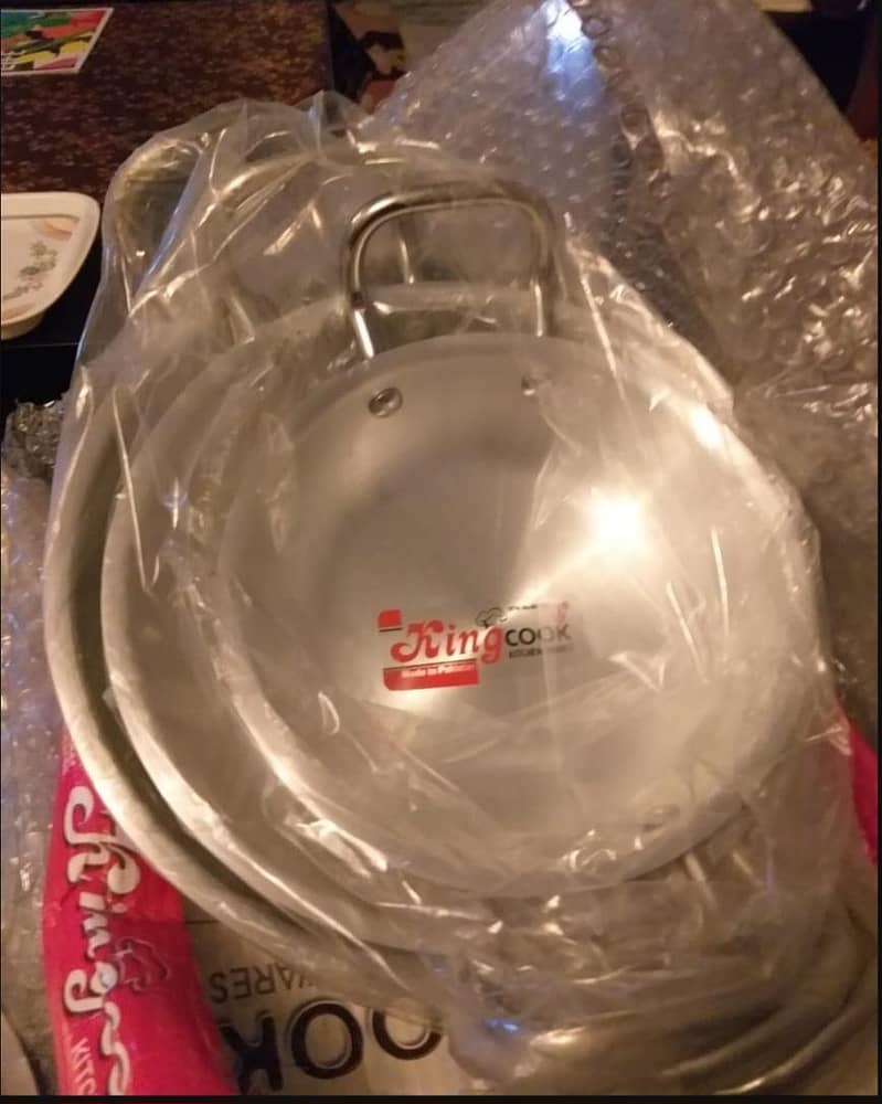 aluminium wok set 0