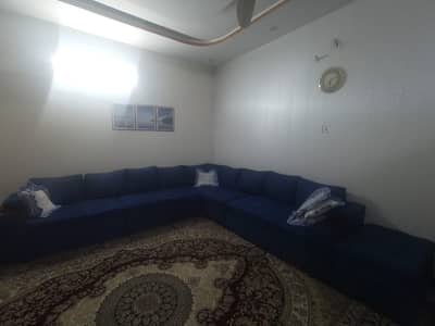 L-Shape Sofa Set for Sale – Navy Blue