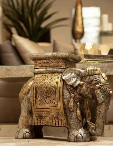 Traditional Sculputure Elephant / Aesthetic Home Decor/Handcrafted