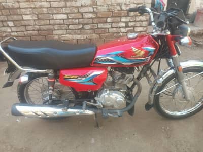 Honda CG 125 CSD clear smart card condition 10 by 10