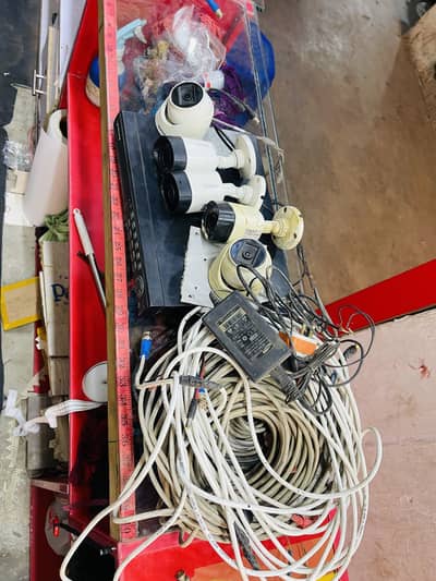 Cctv cameras with 8 channel Dvr