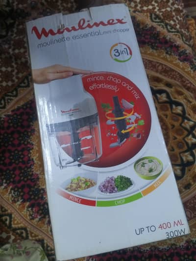 moulinex chopper 400 ML 300 W