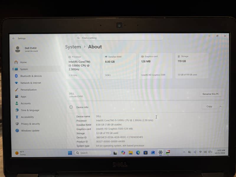 Dell Latitude E5450 2