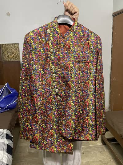 Multi Colored Prince Coat New Condition