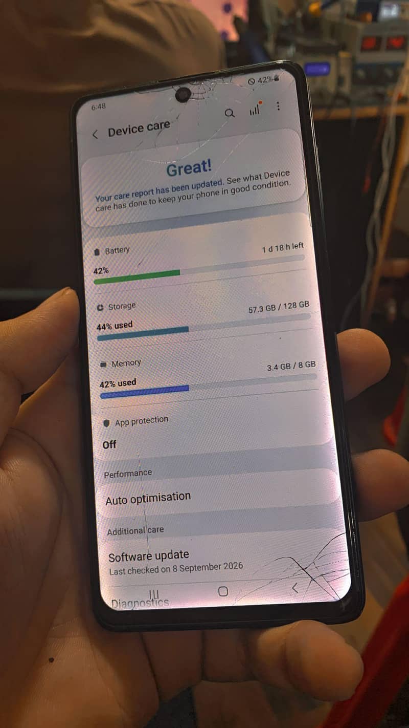 Samsung Mobile A71 1