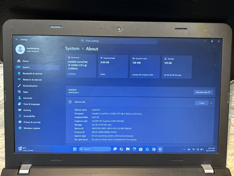 Lenovo Thinkpad E550 2