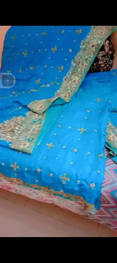 valima dress with jewelry
