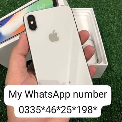 iphone x 256 GB full box all okay