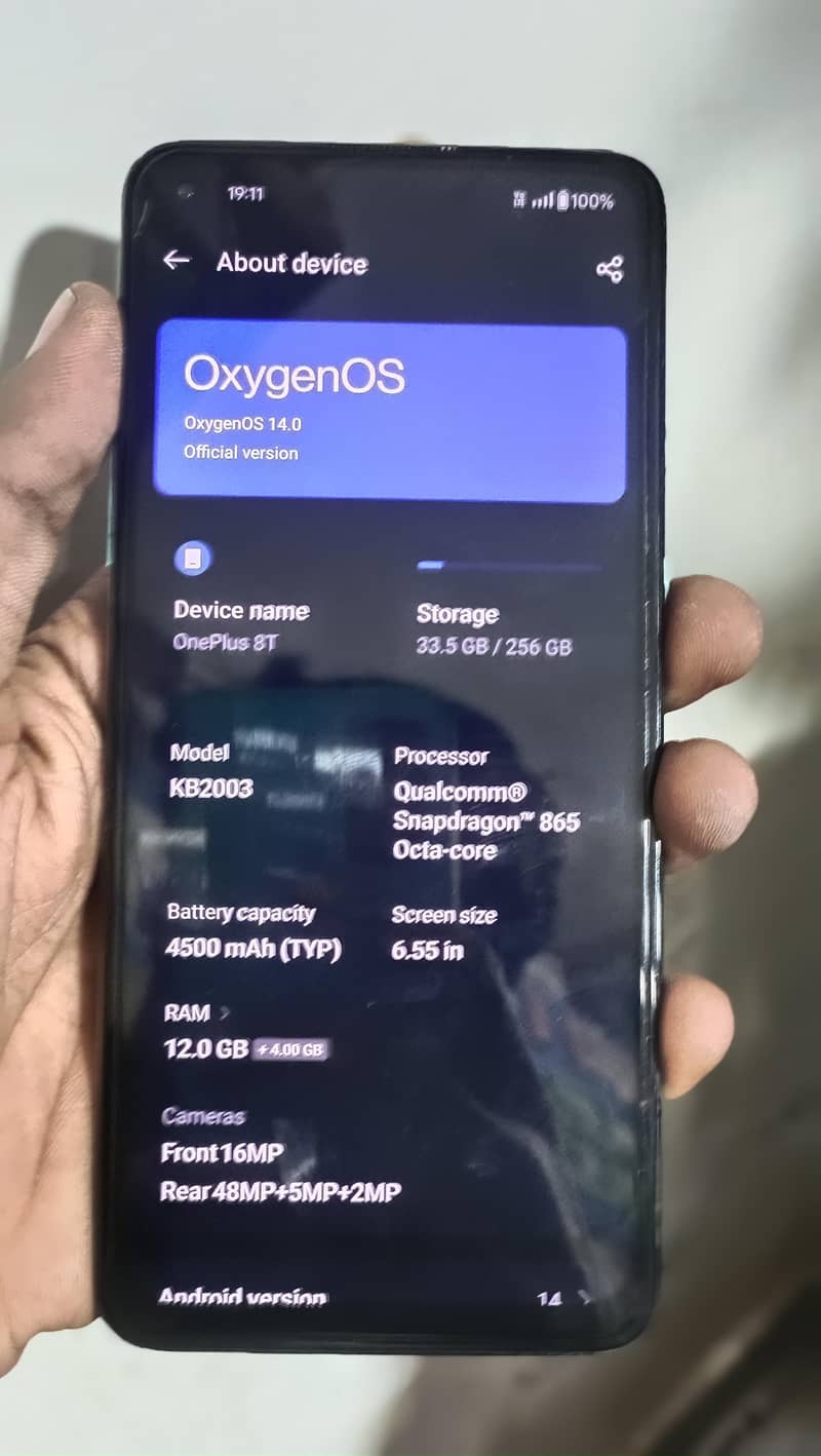 One Plus 8T 0