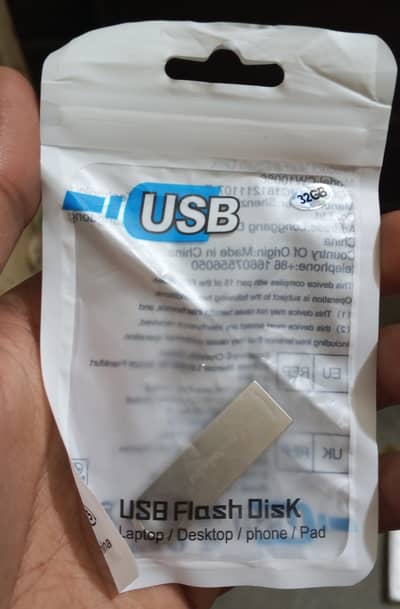 32GB Metal USB Flash Drive | Brand New Packed | High Speed