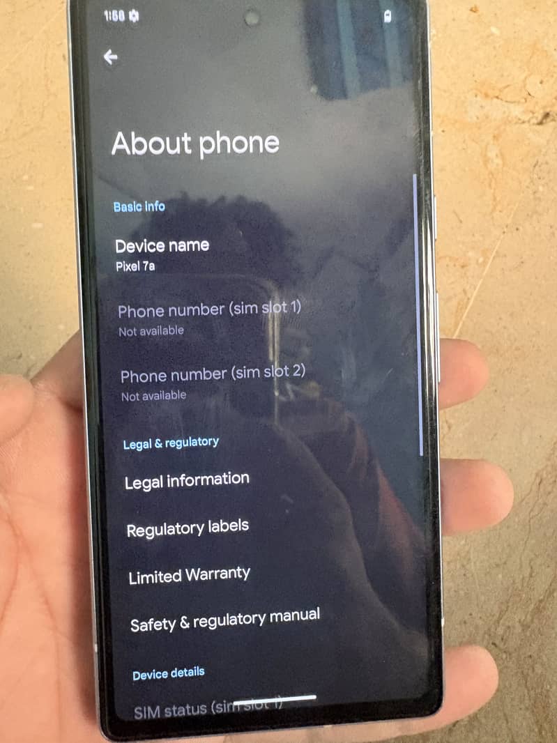 Google Pixel 7a 8