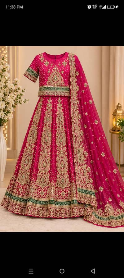 bridal lehnga