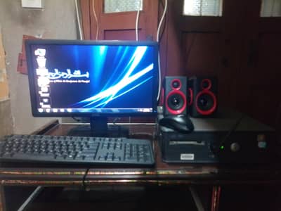 Dell computer full setup with speaker