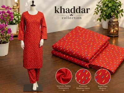 Women Wool suit 2 piece/khaddar suit/2 piece suit/Winter suit