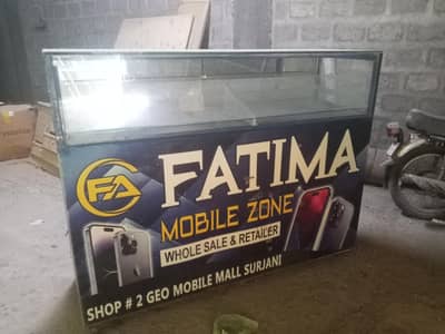 mobile shop counter