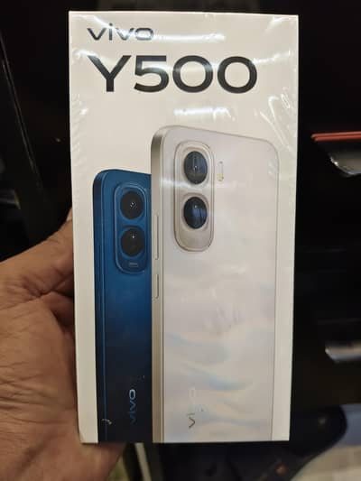 Vivo y500 8gb 128gb box  blue color