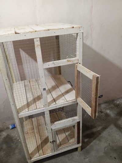 Wooden Cage (2 × 2) Double Portion