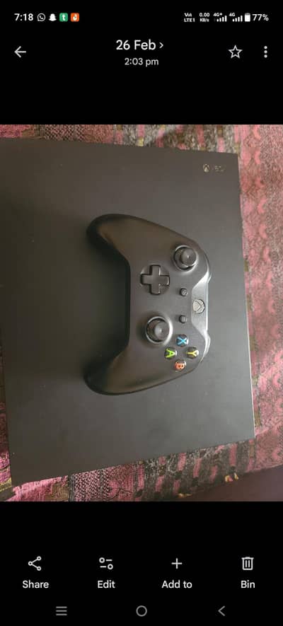 x box one x