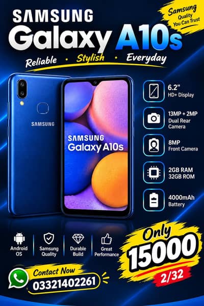 Samsung Mobile A10S