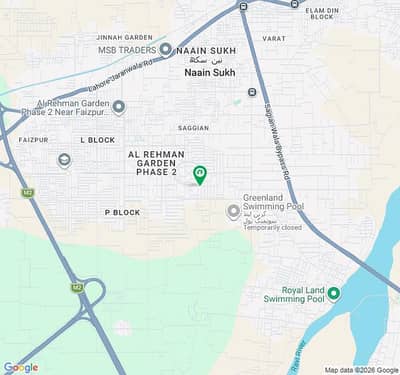 Direct Deals Marketing Offers Prime Location Registry Plot Available for Sale Reasonable Price in K Block Al Rehman Garden Phase 2 Saggian Bypass