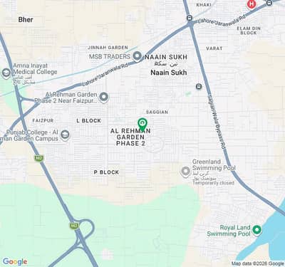 Direct Deals Marketing Offers Prime Location Corner 50 Fit Road Plot Available for Sale in i Block Near to Gate no 4 Saggian Bypass Al Rehman Garden Phase 2  File+Registry