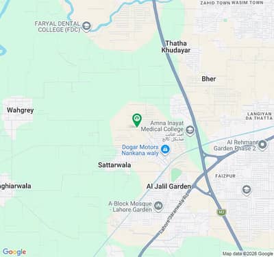 Direct Deals Marketing Offers Prime Location Commercial Plot Available For Sale Reasonable Price In J Block Al Jalil Garden