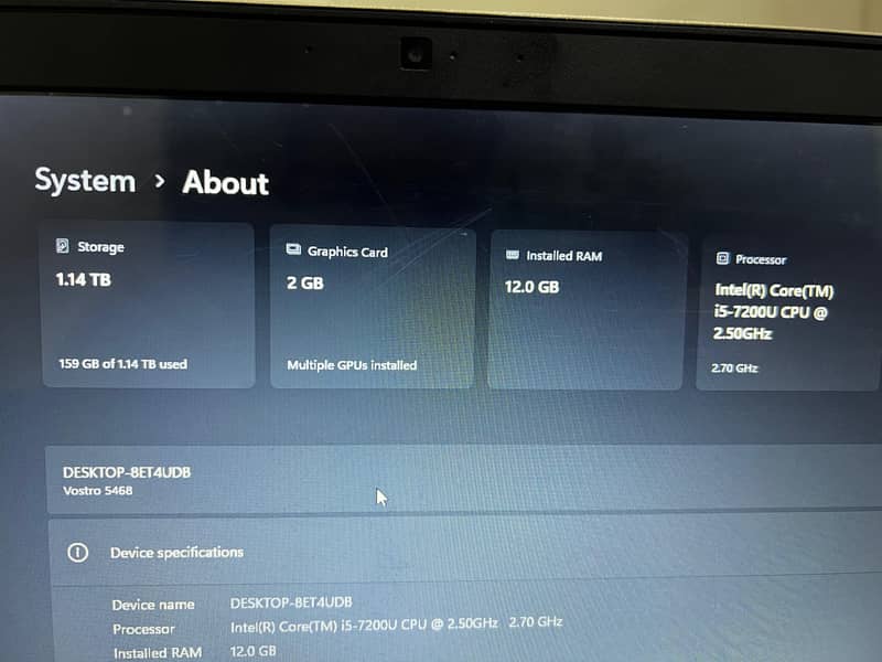 Dell Vostro 5468 7