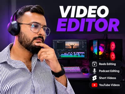 Professional Video Editor | Reels, Podcasts & YouTube Videos