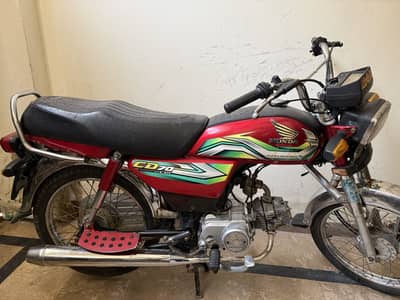 Honda CD 70 Model 2023 | 97000 KMs driven