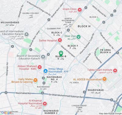 Prime Location Commercial Plot Sized 2000 Square Yards In North Nazimabad - Block B